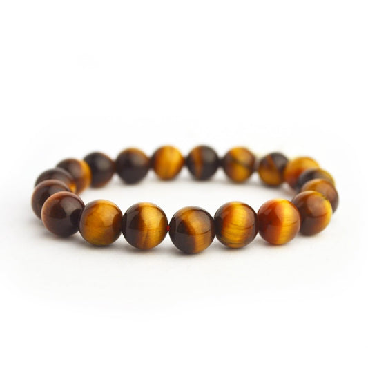 Brown Tiger Eye Stretch Bracelet 10mm