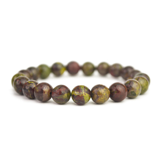 Dragon Blood Jasper Stretch Bracelet 8mm